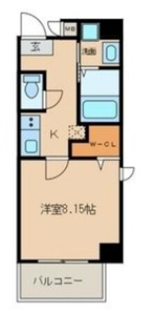 新栄町駅 徒歩9分 6階の物件間取画像